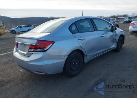 2014 Honda Civic Lx z USA, uszkodzony, nr VIN 19XFB2F57EE004872